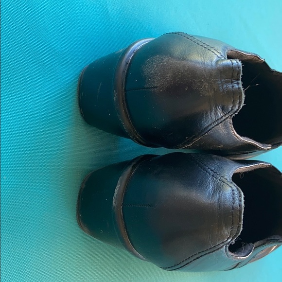 Black leather Clarks shoes size 9 - Picture 6 of 6